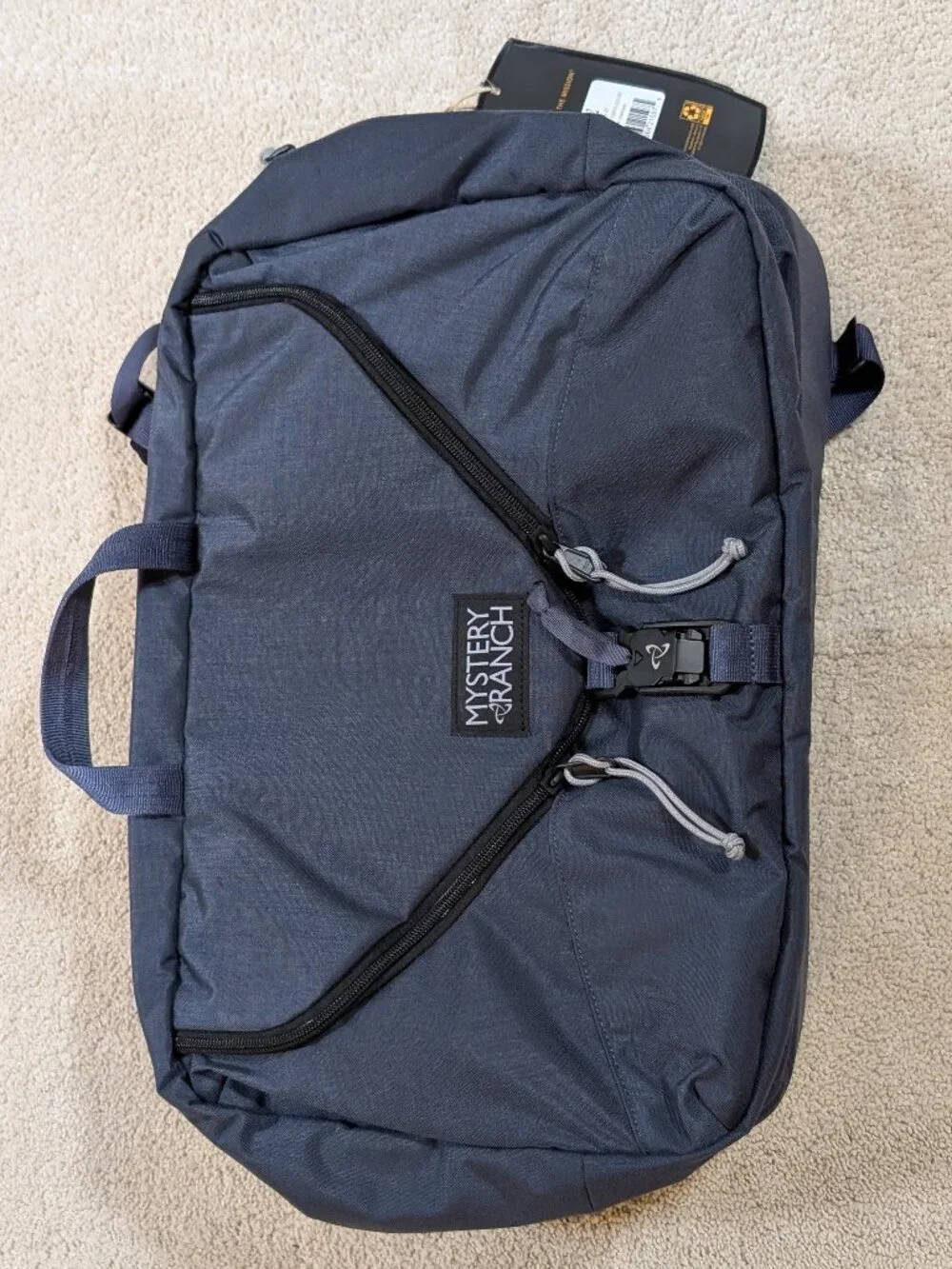MYSTERY RANCH 3-Way 27L Briefcase Backpack Shoulder Bag Blue BNWT $229 MSRP
